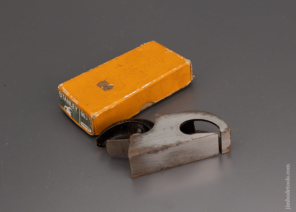STANLEY No. 90J Bull Nose Rabbet Plane in Original Box - 101976