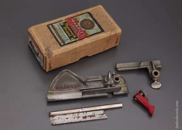 MARPLES No. M40 Grooving Plane with Three Cutters MINT in Original Box - 101994
