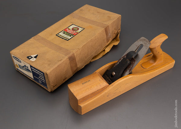 14 Inch MARPLES Beech Wood Adjustable Jack Plane Mint in Box - 101996