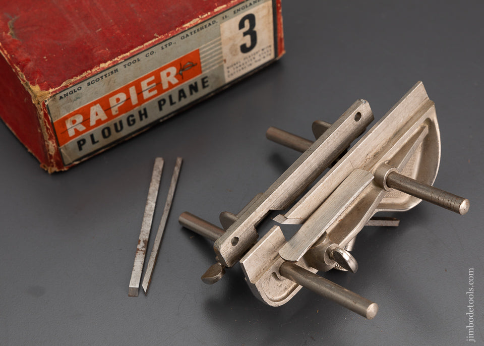 RAPIER No. 3 Plough Plane 100% Complete Mint in Box - 102006