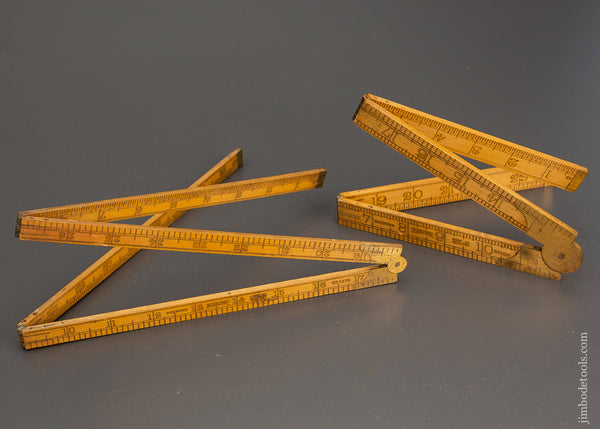 2 Fine Boxwood Rules - 102047