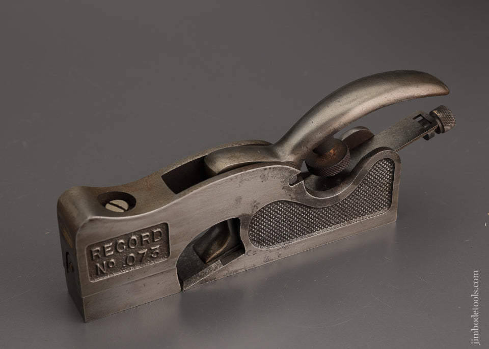 Fine RECORD No. 073 Shoulder Plane with Adjustable Mouth - 102055