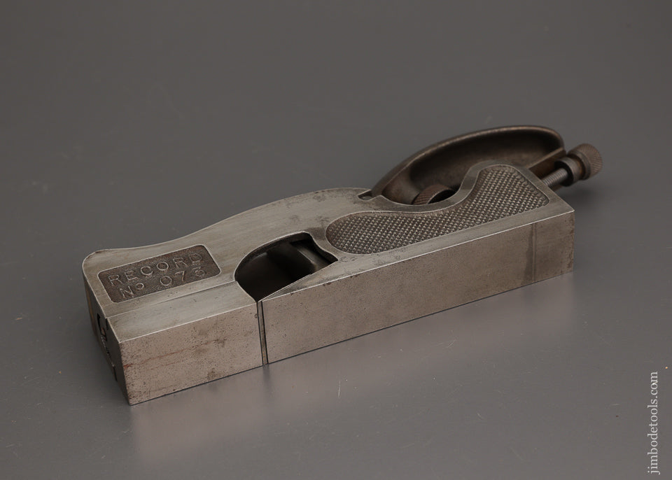 Fine RECORD No. 073 Shoulder Plane with Adjustable Mouth - 102055