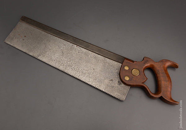 Early DISSTON No. 4 Tenon Saw - 102056