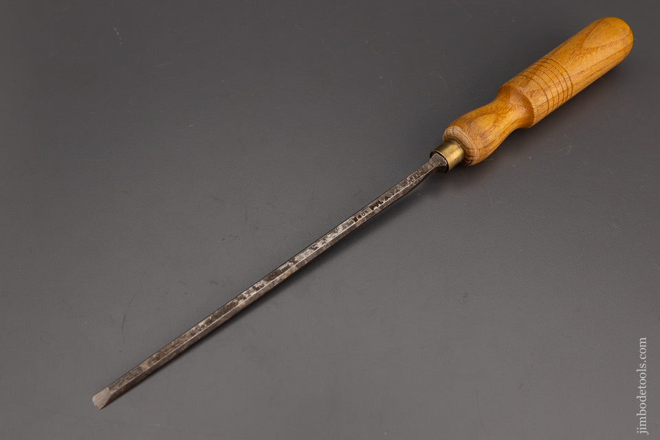 Long, Thin 1/4 x 13 Inch Paring Chisel with Ash Handle - 102083
