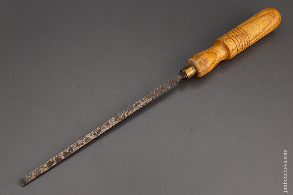 Long, Thin 1/4 x 13 Inch Paring Chisel with Ash Handle - 102083