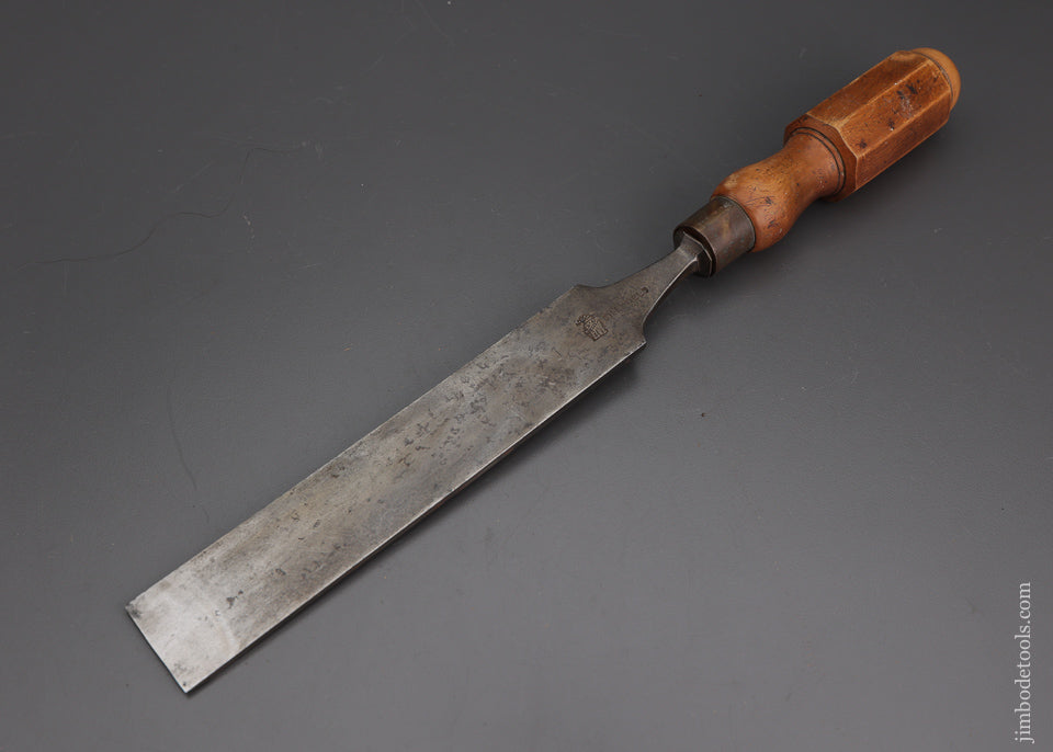 Long, Thin 1 1/2 x 16 Inch Paring Chisel with Boxwood Handle SORBY - 102093