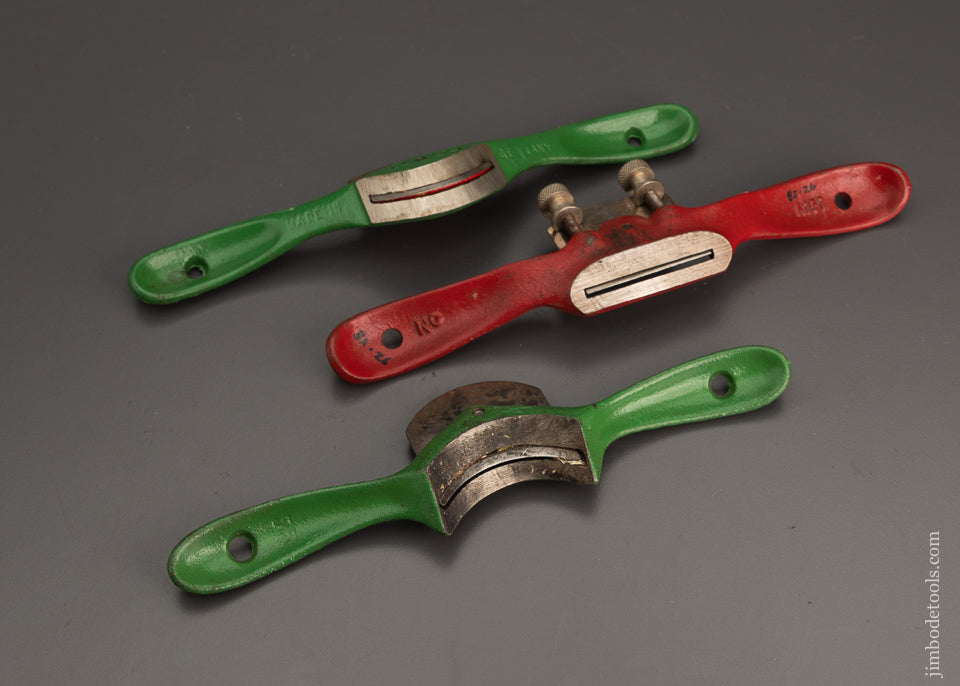 3 Spokeshaves - 102126