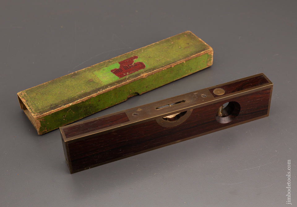 Mint in Box STRATTON BROS. No. 10 Rosewood Level 10 Inch - EXCELSIOR 102144