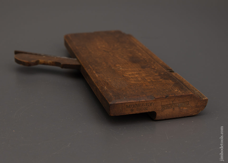 Side Round Moulding Plane MOSELEY & SON Good+ - 102163