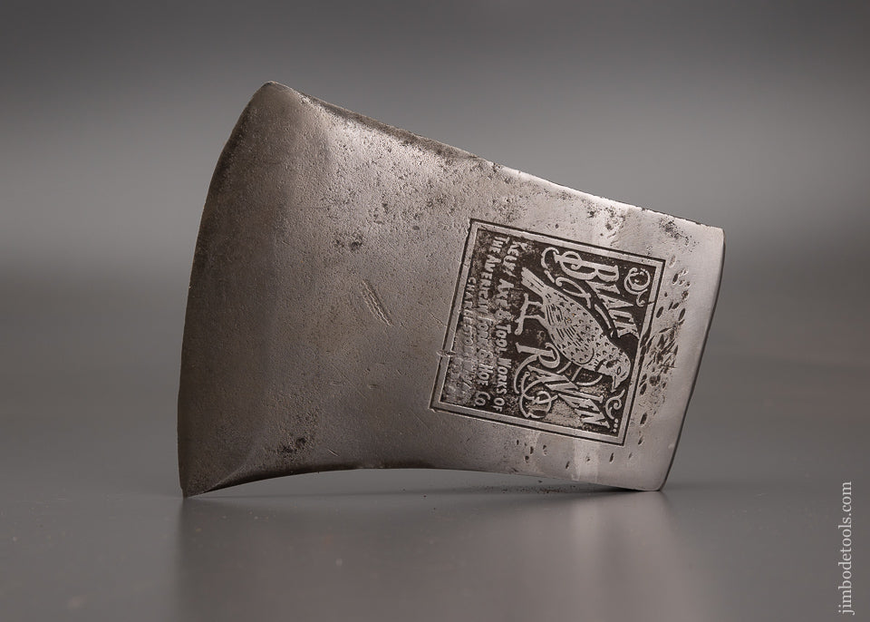Excellent KELLY BLACK RAVEN EMBOSSED Axe - 102170
