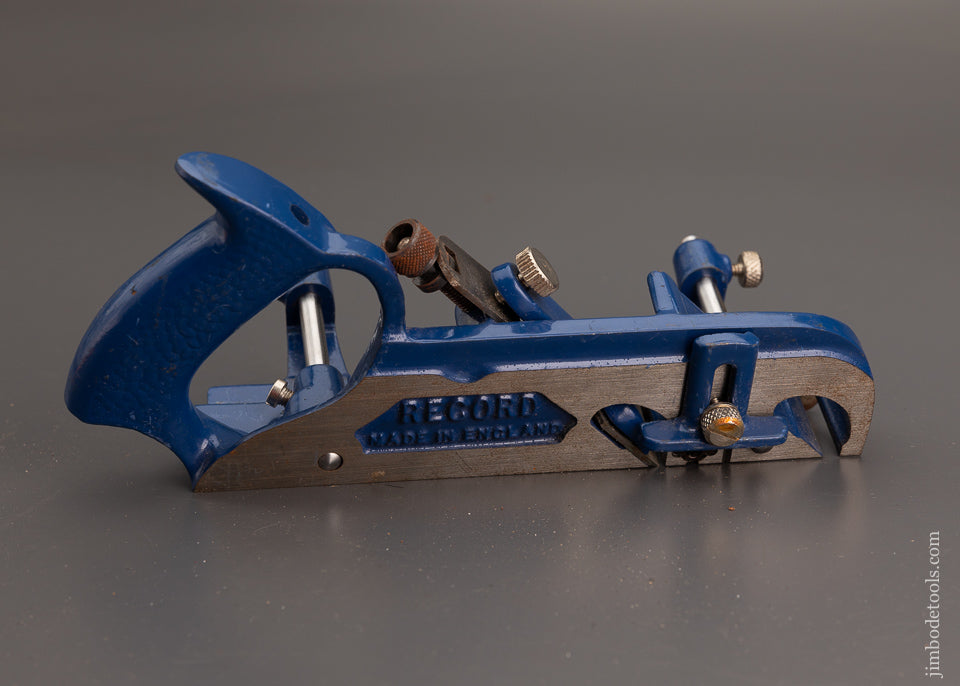 RECORD No. 778 Duplex Rabbet & Filletster Plane  Mint & Unused - 102211
