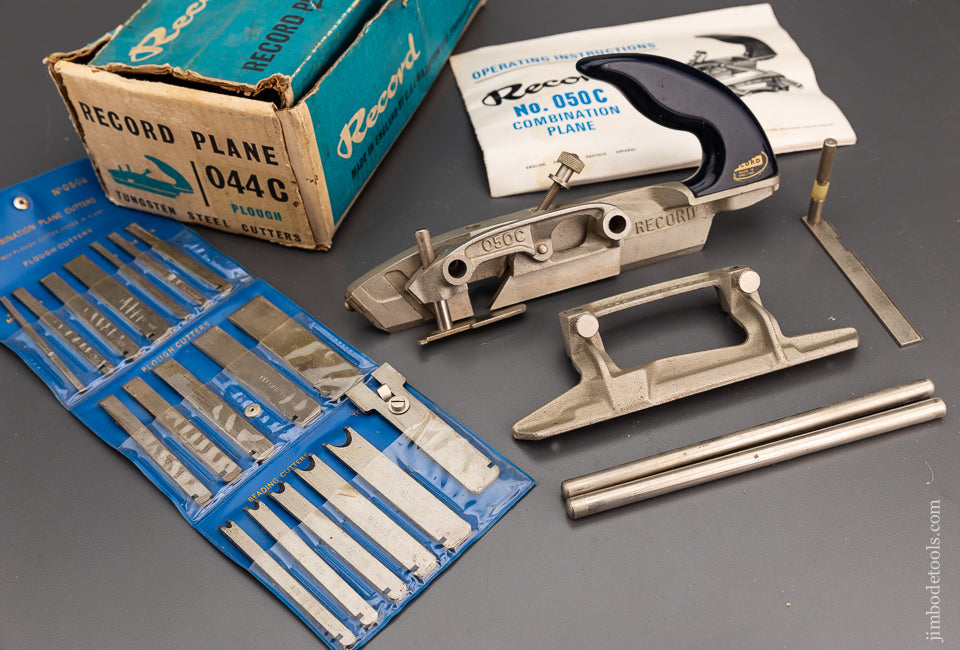 RECORD 044C Plough Plane 100% Complete Mint in Box - 102213