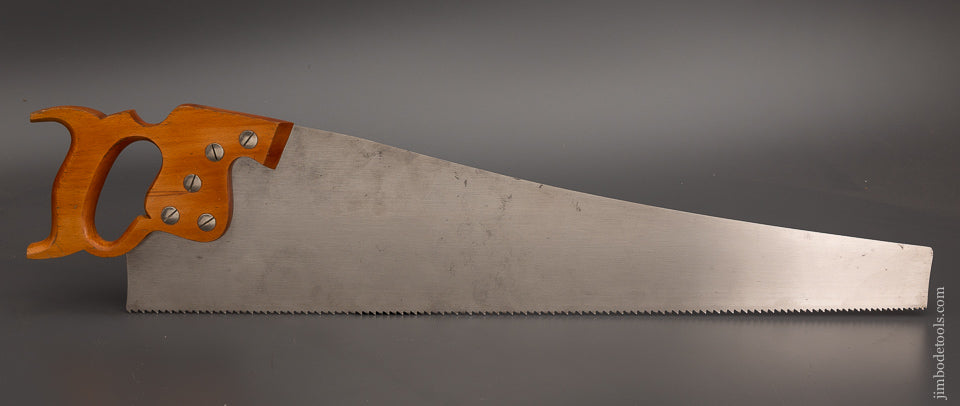 Mint Unused DISSTON D-8 Rip Hand Saw - 102220