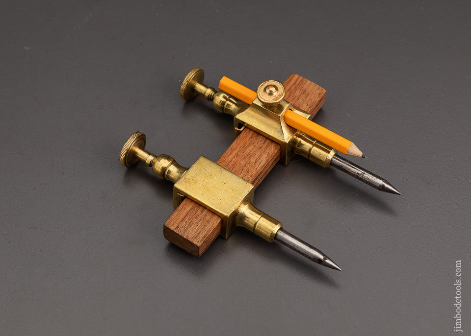 5 1/8 Inch Brass Trammel Points - 102222
