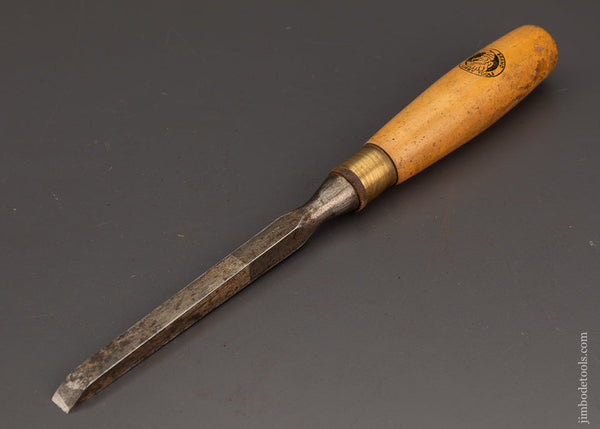 1/2 x 13 3/4 Inch Boxwood Handle Mortise Chisel I. SORBY - 102243