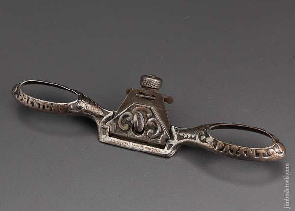 Beautiful Ornate PRESTON Flat Bottom Spoke Shave - 102254