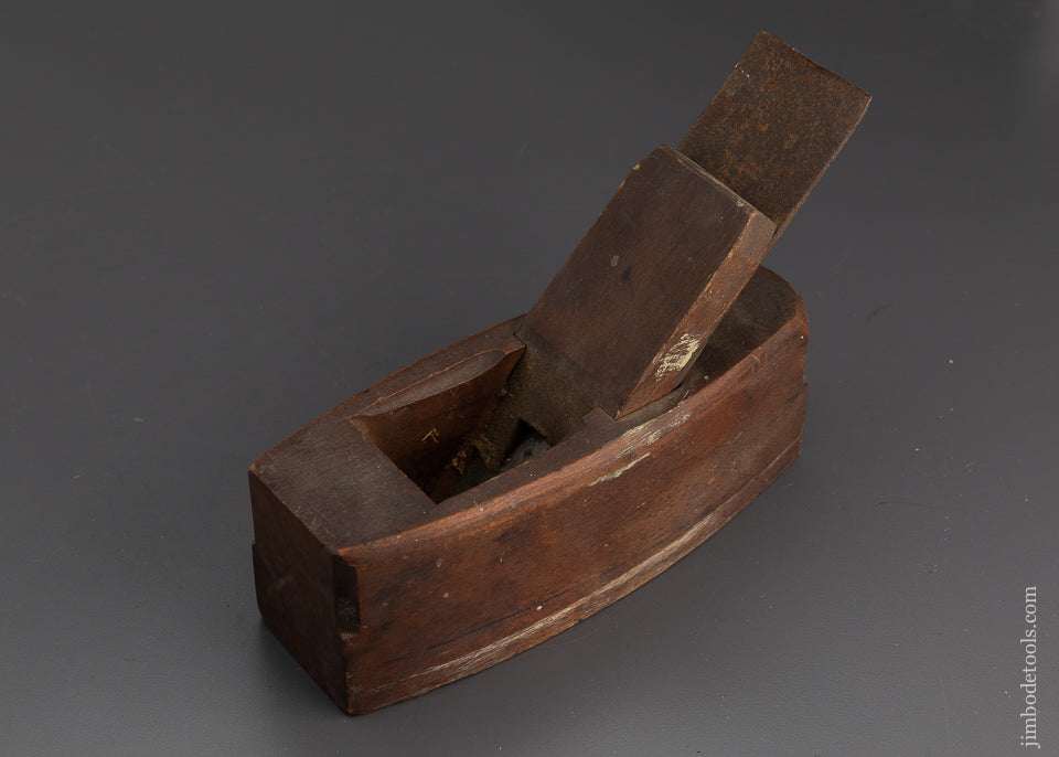 Good Used Beech Coffin Smooth Plane Fine - 102265