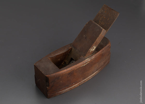 Good Used Beech Coffin Smooth Plane Fine - 102265