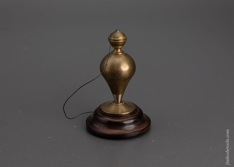 Pretty BRIDGE CITY TOOL WORKS Brass Plumb Bob with Stand - 102271