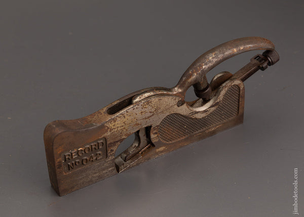 Excellent RECORD No. 042 Shoulder Plane - 102272