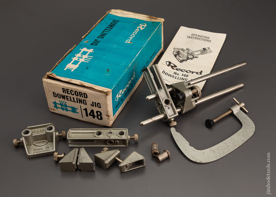 RECORD No. 148 Doweling Jig Fine & Complete in Box - 102273