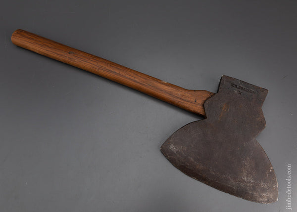 Great J. B. STOHLER Small Size Broad Axe Hewing Axe - 102285