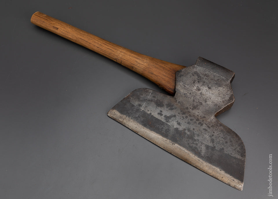 Very Nice BEATTY CHESTER PA Double Bevel Broad Axe Hewing Axe - 102286