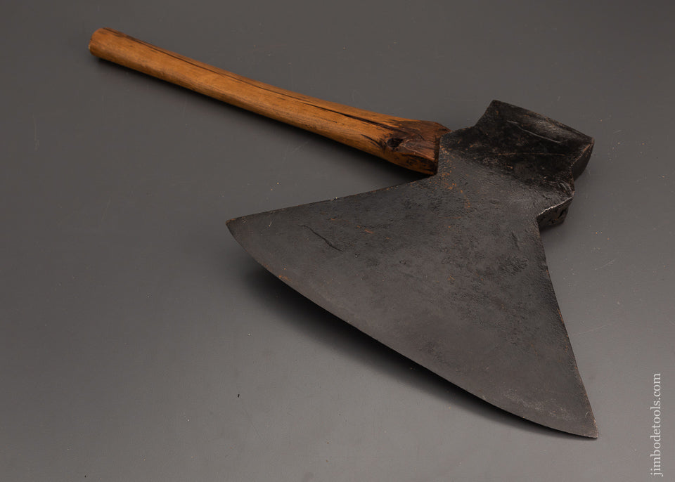 Off Set Single Bevel Broad Axe Hewing Axe - 102291