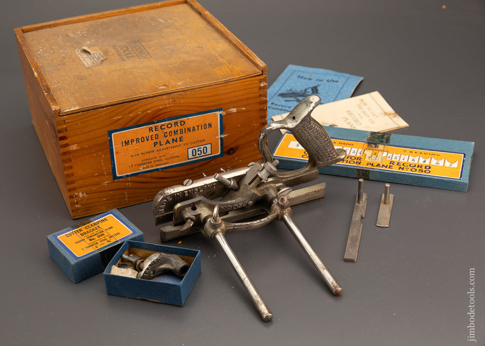 RECORD No. 050 Plane 100% Complete in Box - 102314