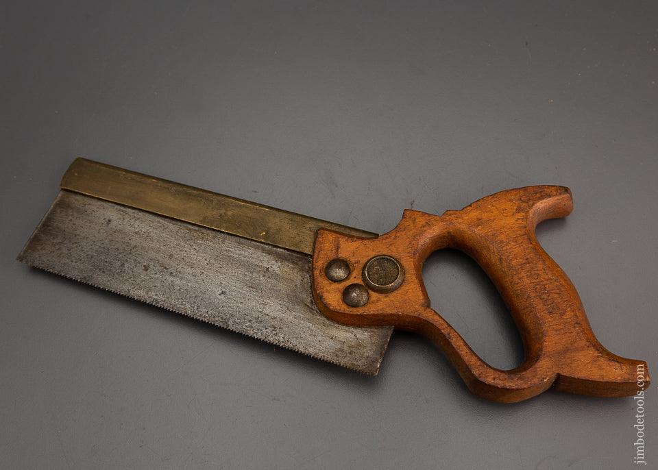 Fine Brass Back Dovetail Saw 8 Inch Just Sharpened - 102323