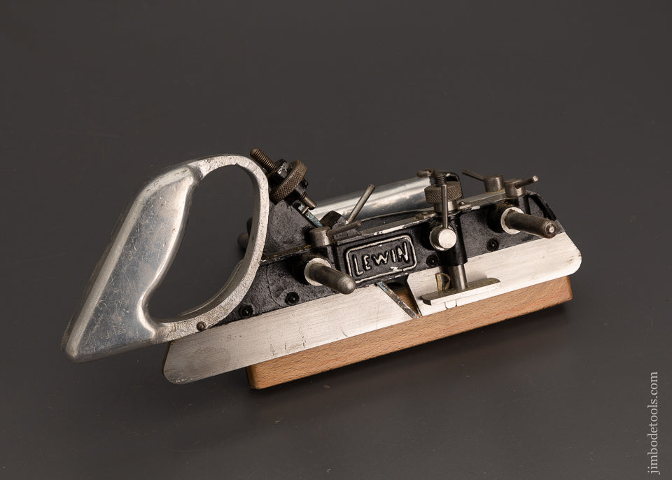 LEWIN Plow Plane Complete with All 18 Cutters in Original Box - 102336