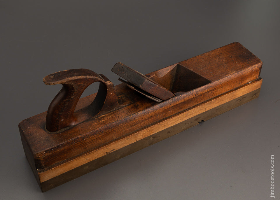 Skewed 17 Inch MATHIESON Chute Board Plane Shooting Plane - 102344