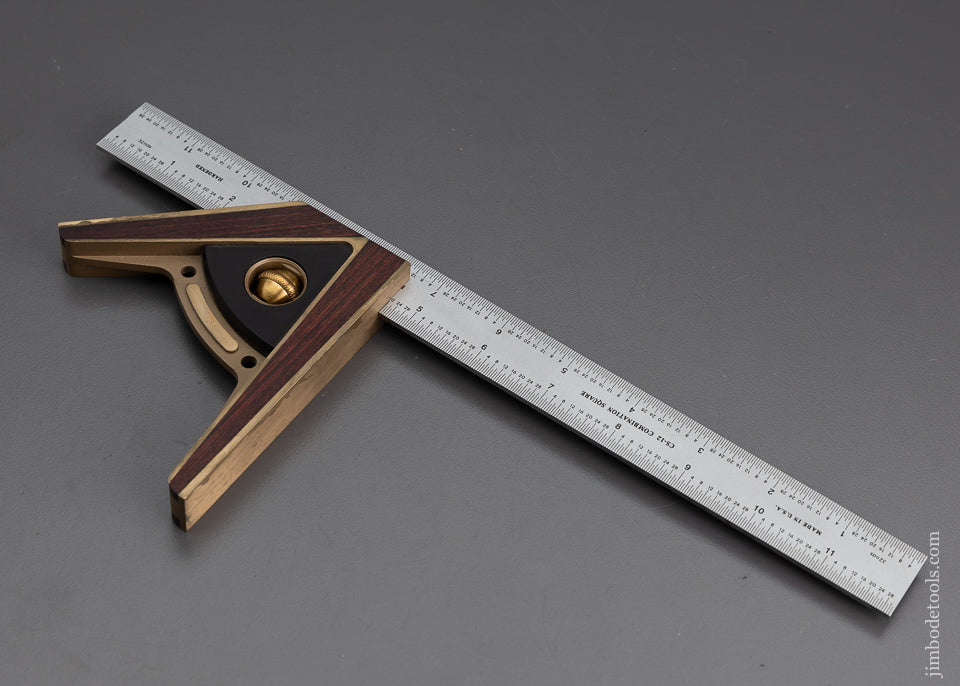 BRIDGE CITY TOOL WORKS No. CS-12 Combination Square 12 Inch - 102360