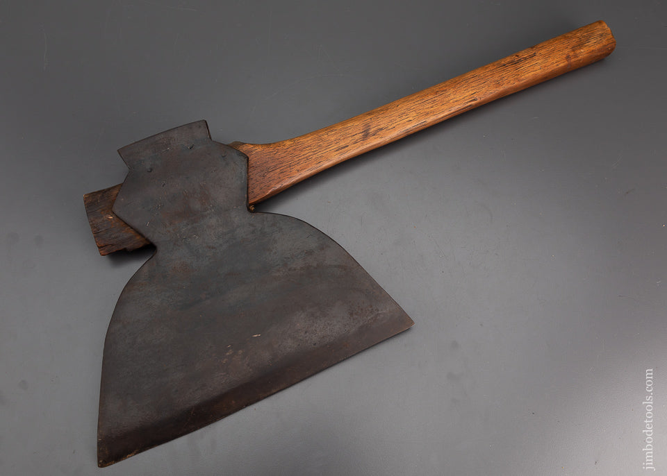 Near Mint with Original Paint W. BEATTY Double Bevel Broad Axe - 102363