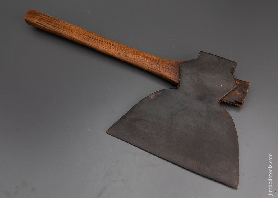 Near Mint with Original Paint W. BEATTY Double Bevel Broad Axe - 102363