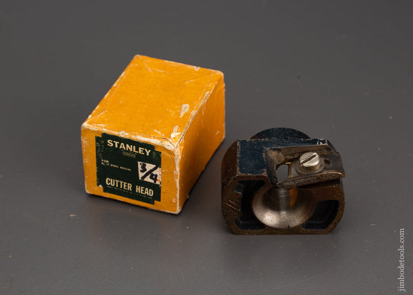 STANLEY 3/4 Inch Cutter Head for No. 77 Dowel Machine Near Mint in Box - 102420