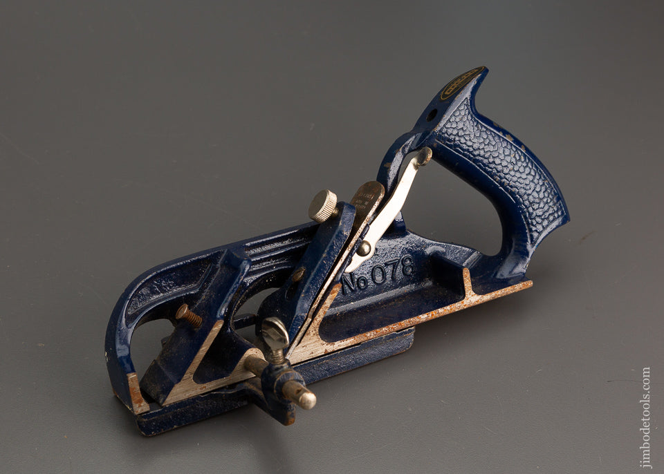 RECORD No. 078 Rabbet Plane - 102425