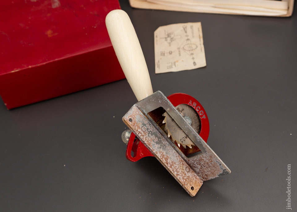 Unusual Rabbet Saw ARCOY Rabbeter in Box - 102432