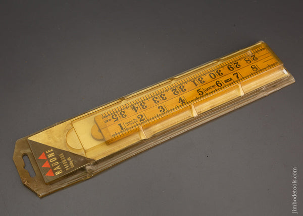 RABONE 3 Foot 4 Fold Rule Mint in Box - 102435