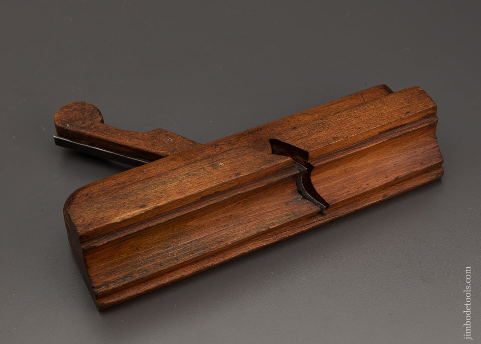 Rare THOS. GRANT Extra Wide Quarter Round Moulding Plane Good+ - 102439