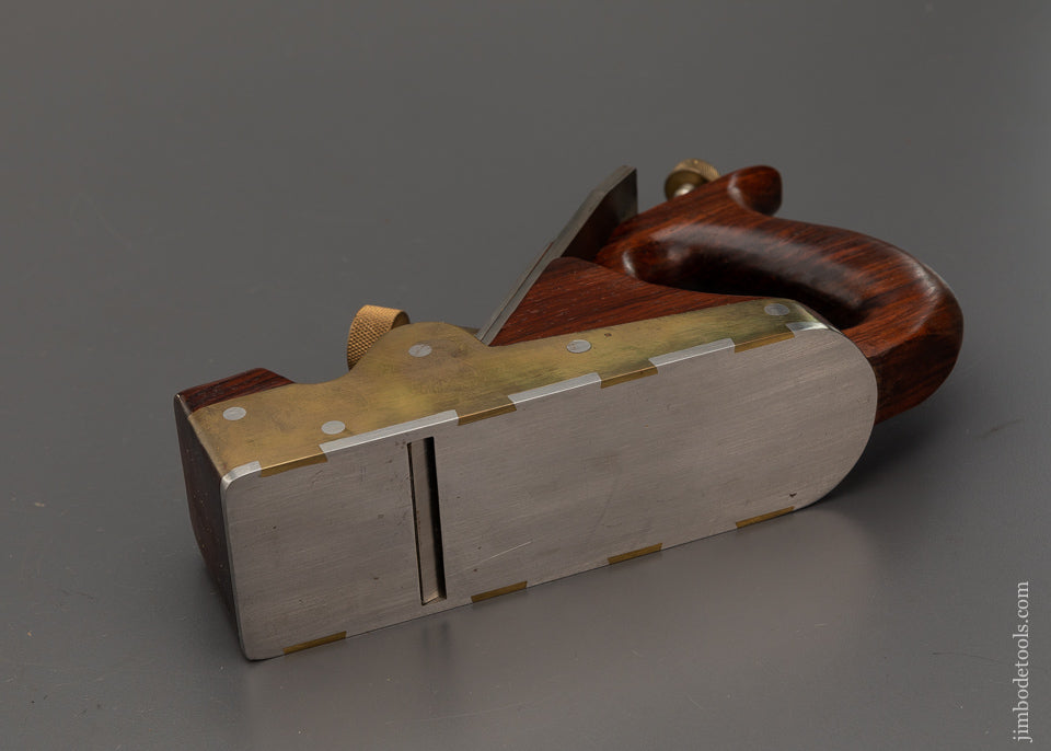 Extra Fine SHEPHERD TOOL CO. Gunmetal Dovetailed Infill Smooth Plane - 102440