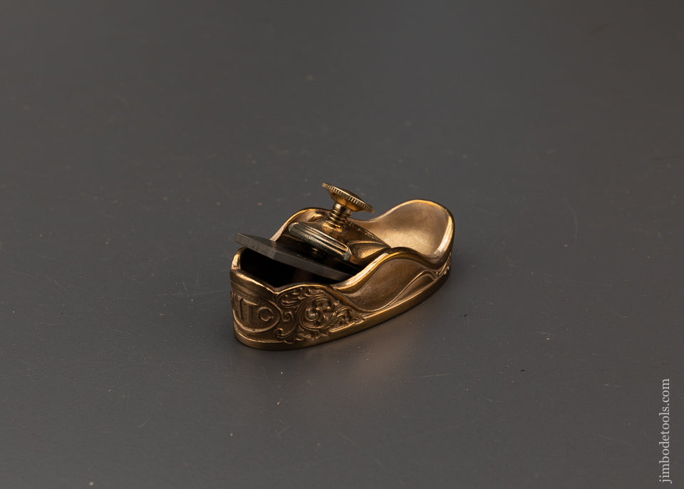 Rare 2008 PNTC Favor Brass Slipper Plane by CHRIS LAARMAN - 102442