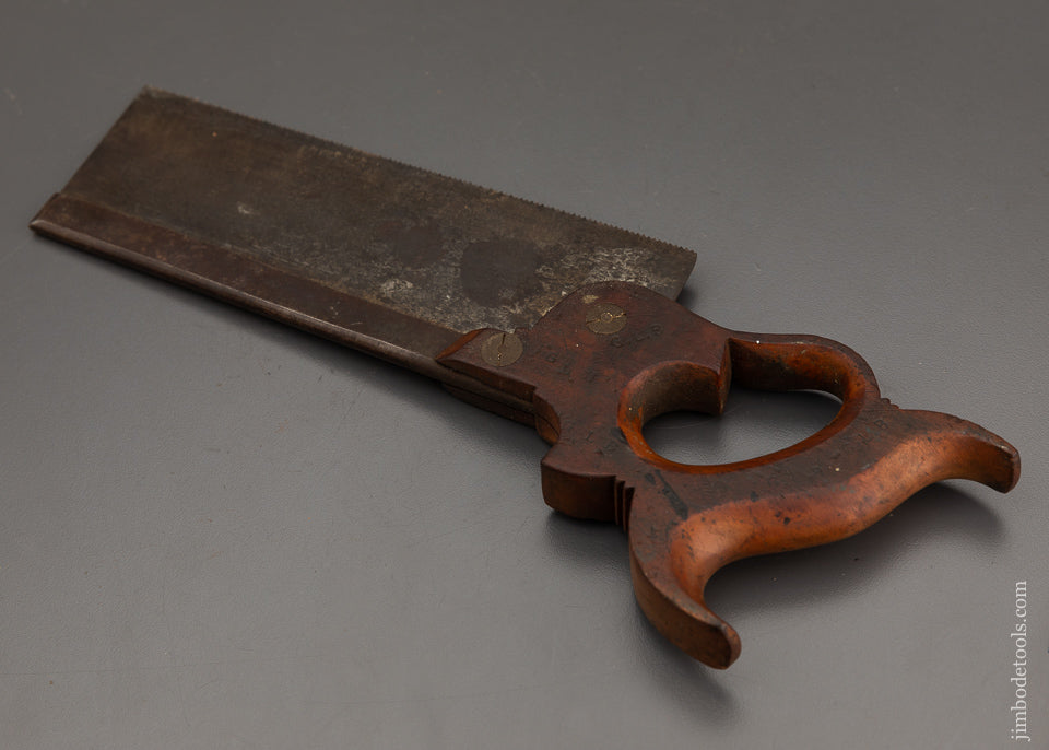 Spectacular RICHARDSON BROS. Early 8 Inch Dovetail Saw - 102473