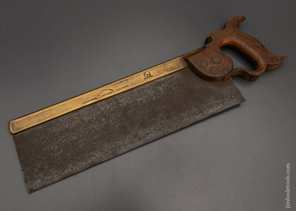 14 Inch Brass Back Carcass Saw TYZACK - 102474