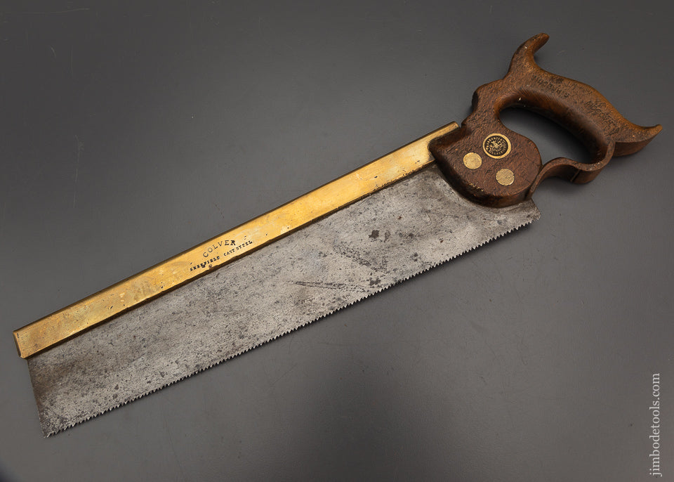 14 Inch Brass Back  Carcass Saw COLVER - 102476