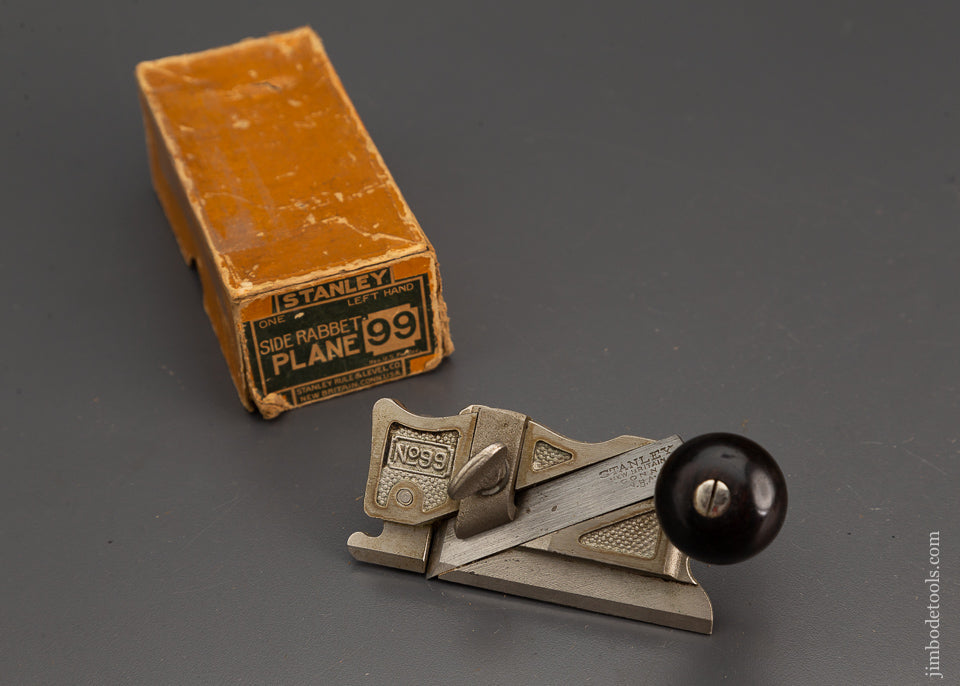 STANLEY No. 99 Side Rabbet Plane Mint in Box -  102506
