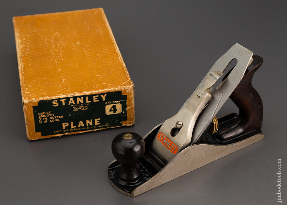 STANLEY No. 4 Smooth Plane Mint in Box - 102509