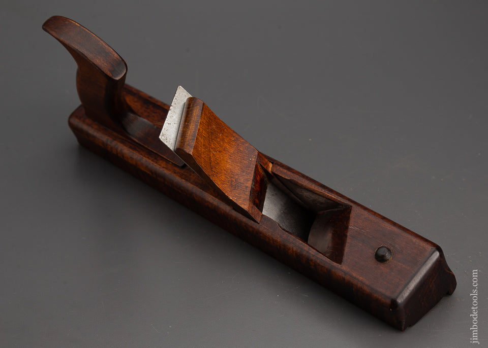 Dead Mint LEON ROBBINS Tiger Maple Panel Raiser Plane RIGHT Handed! - 102567
