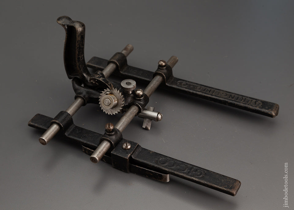 Rare WM. BAILEY McCAULEY PATENT FEB. 9, 1904 Core Box Plane - 102625